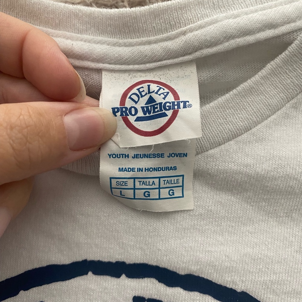 Delta White Key West Florida Tee - Picture 3 of 3